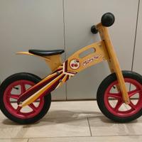 bicicletta legno senza pedali