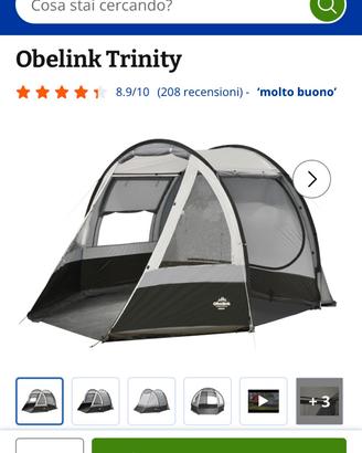 Tenda veranda Trinity nuova