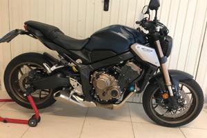 Honda CB 650 R 2022 naked - blu