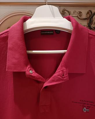 Polo Napapijri uomo rossa