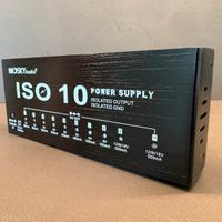 Alimentatore pedali chitarra/basso 10 uscite