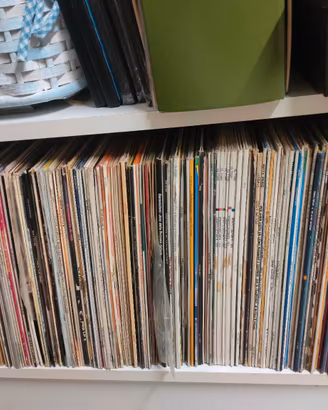 Dischi vinili + impianto stereo