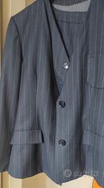 GIACCA E GILET  LANA SPIGATA DONNA  su misura 