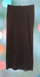 Long skirt in cotone stretch colore nero - Hache