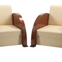 Coppia poltrone Art Déco  - Casa Padrino