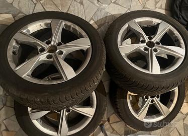 Gomme invernali good year e Cerchi originali Audi