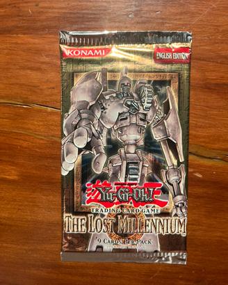 Yugioh the lost millennium bustina sigillata