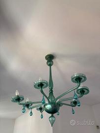 Lampadario di murano inizio 1900