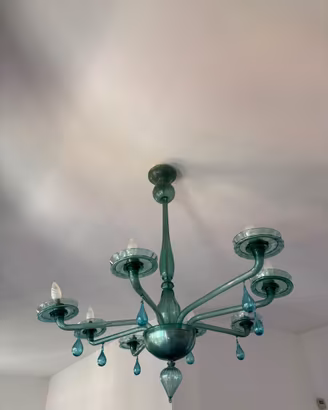 Lampadario di murano inizio 1900