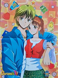 Poster Piccoli problemi di cuore e Sailor Moon 