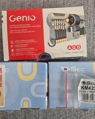 kit Disec defender Controdefender e Agb cilindro