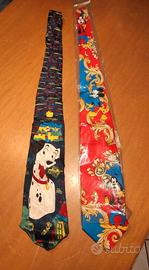 2 cravatte Walt Disney 