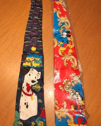 2 cravatte Walt Disney 