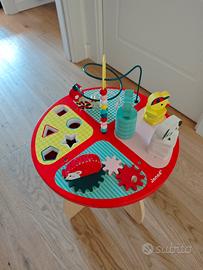 Tavolo multi attività tavolo gioco in legno Janod