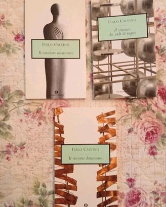 lotto 3 libri Italo Calvino oscar mondadori