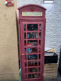 Cabina telefonica stile Londra