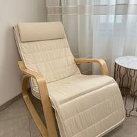 Sedia a dondolo in legno
