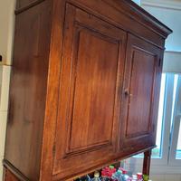 Credenza noce arte povera