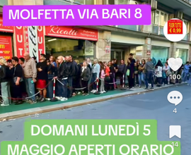 Si Affitta locale commerciale a Molfetta