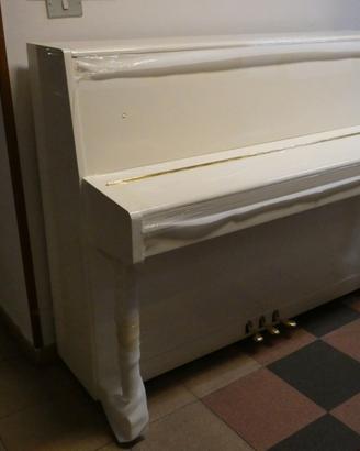 Pianoforte bianco HERMANN 112 nuovo