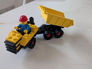 Lego 6652 e 6686 Backhoe Construction truck camion