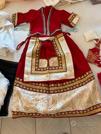Costume sardo bambina