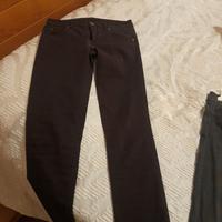 pantaloni marroni sisley