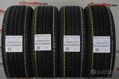 4 pneumatici gt radial 175/60 r14 79h tu3079