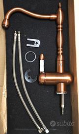 Miscelatore Cucina Newform Marvel Retrò Bronze.