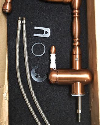 Miscelatore Cucina Newform Marvel Retrò Bronze.
