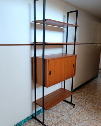 Libreria stile scandinavo anni '60 modernariato 
