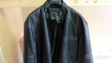 GIUBBINO FINTA PELLE TAGLIA 4XL
