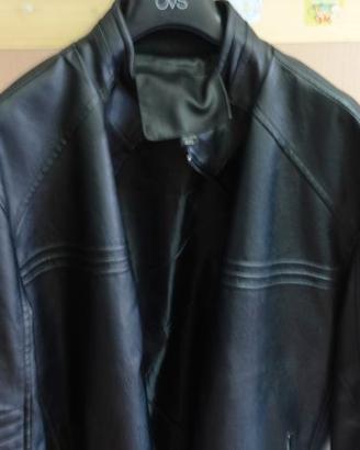 GIUBBINO FINTA PELLE TAGLIA 4XL