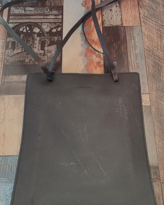 Borsa artigianale in vera pelle Francesco Biasia –