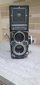 Macchina fotog. ROLLEIFLEX f3.5 , Planar 75mm.