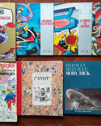 Libri Ragazzi: Atlas Ufo Goldrake Cuore Moby Remy