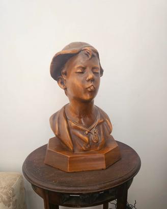 Scultura "Scugnizzo Napoletano" di G. De Martino