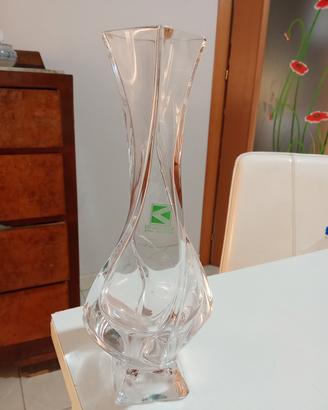 vaso vintage in cristallo 