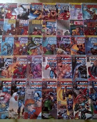 Lotto Iron Man Fantastici Quattro Capitan America