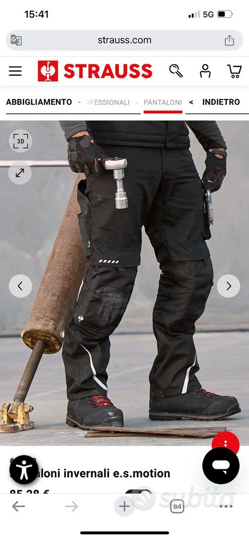 Pantalone da lavoro motion winter Abbigliamento e Accessori In