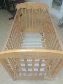 culla in legno con cassetto baby Expert made in It