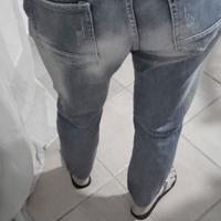 Pantaloni jeans strappati Lucifer taglia L