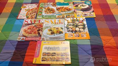 LOTTO 20 RIVISTE DI CUCINA VARIE