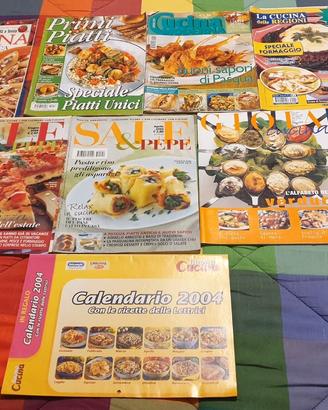 LOTTO 20 RIVISTE DI CUCINA VARIE