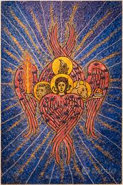 Quadro Sacro - Simboli dei Quattro Evangelisti e S