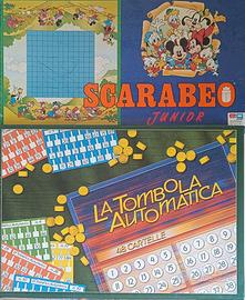 Scarabeo junior e tombola 