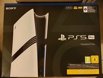 PlayStation 5 PRO 2Tb, PS5 IMBALLATA in garanzia