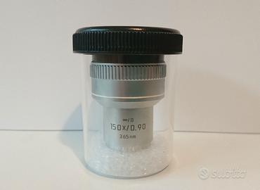 Obiettivo microscopio Leica 150x UV 365nm