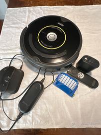 I Robot Roomba 650 + accessori Batteria da sostitu