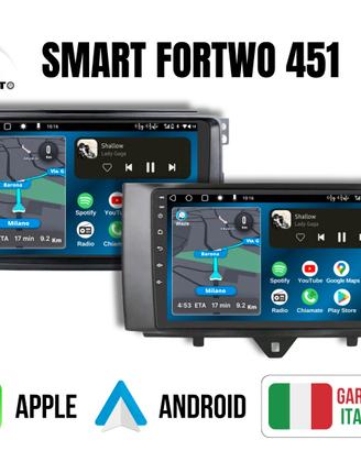 Smart Fortwo 451 KIT COMPLETO Autoradio android